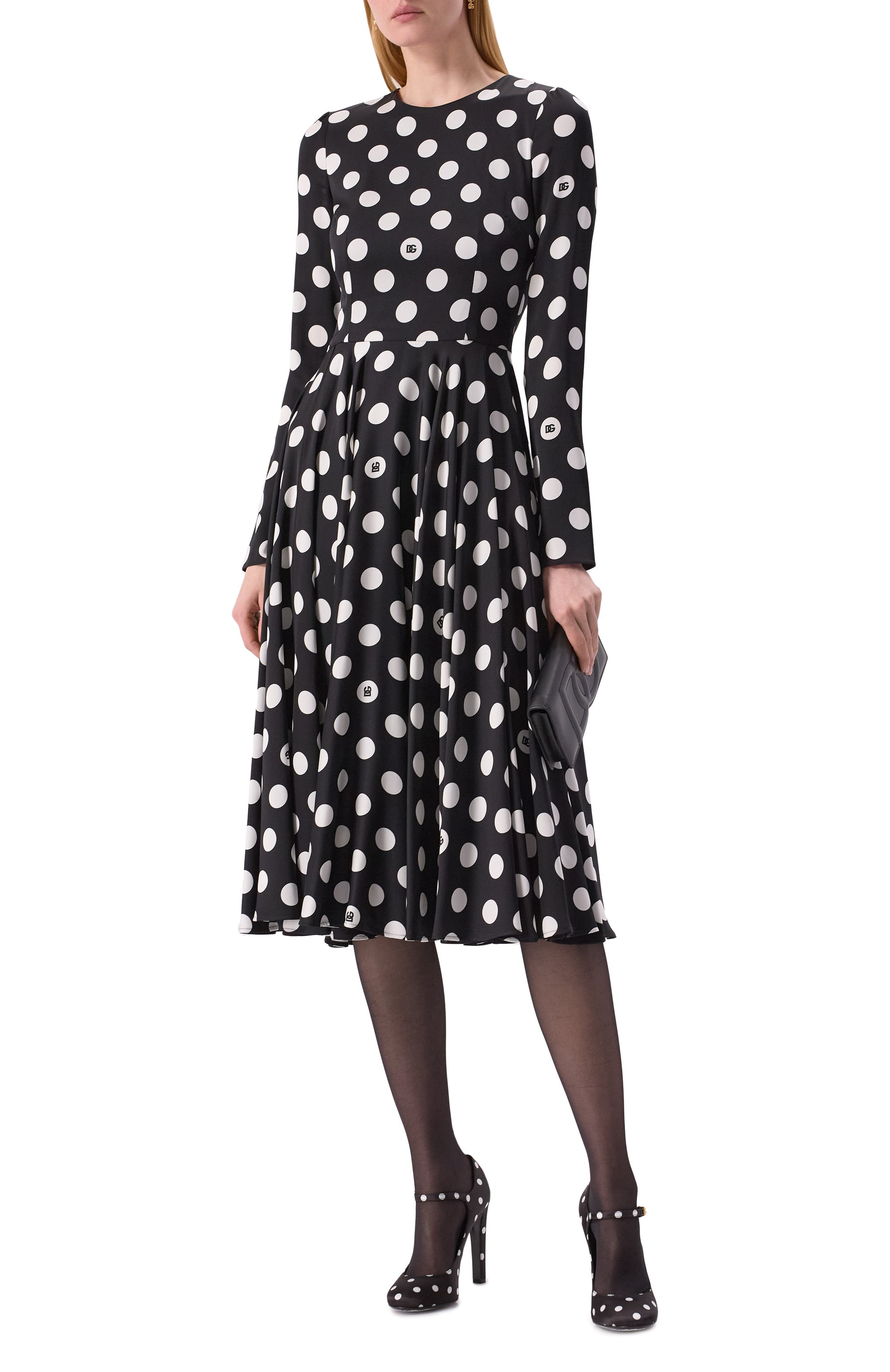 Шелковое платье DOLCE & GABBANA, арт. F6JJLT/FSA64, фото 2