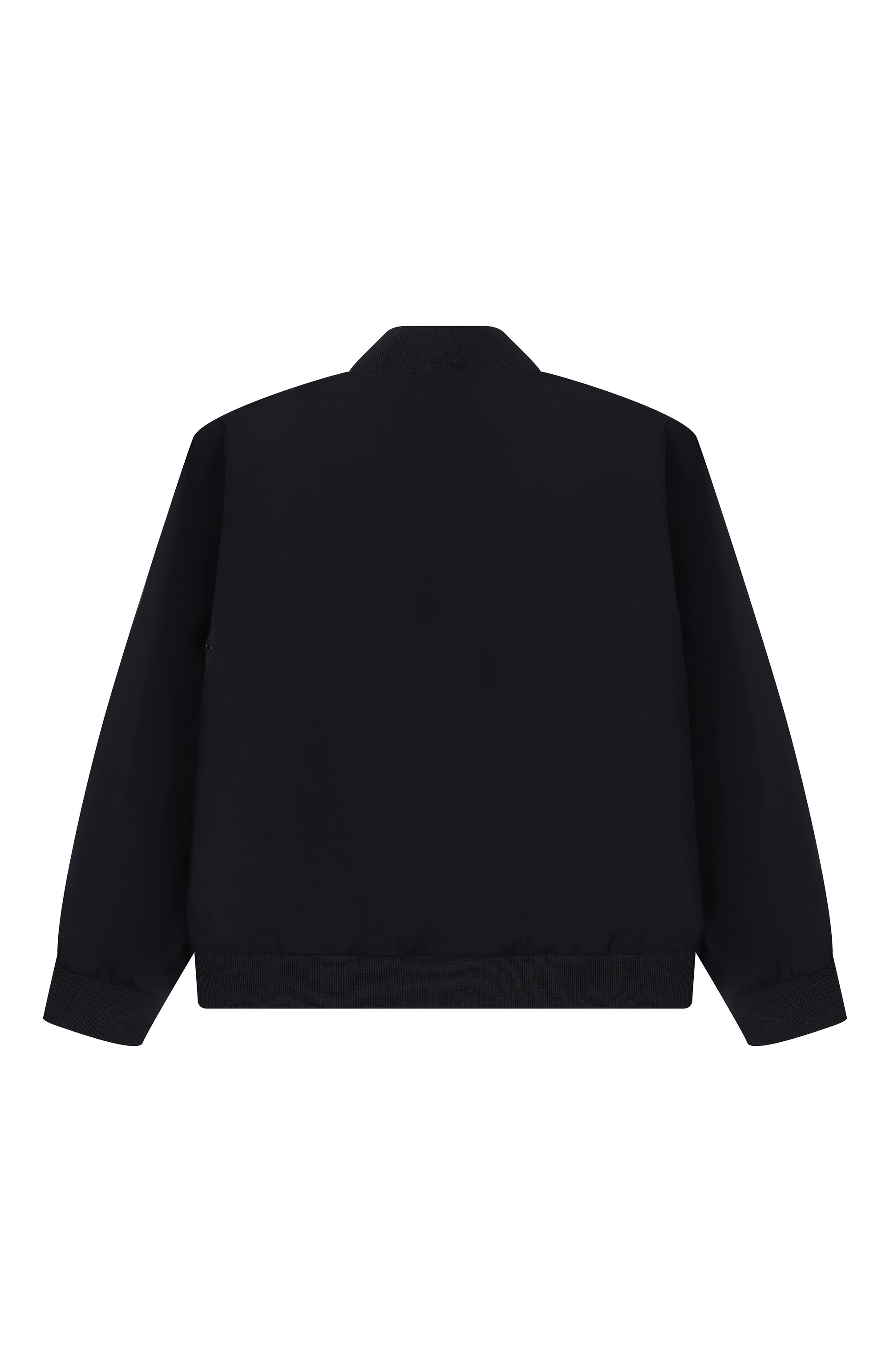 Бомбер K-WAY темно-синего цвета по цене 14650 руб., арт. K4138DW/3A-8A, фото 2 Бомбер K-WAY, арт. K4138DW/3A-8A, фото 2