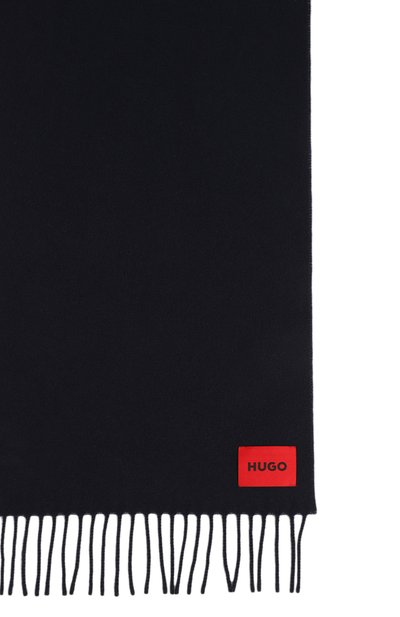 Шерстяной шарф HUGO, арт. 50517623, фото 4