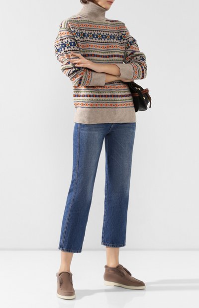 Замшевые ботинки SANTONI, арт. WUYA58457TISAPYLM40, фото 2