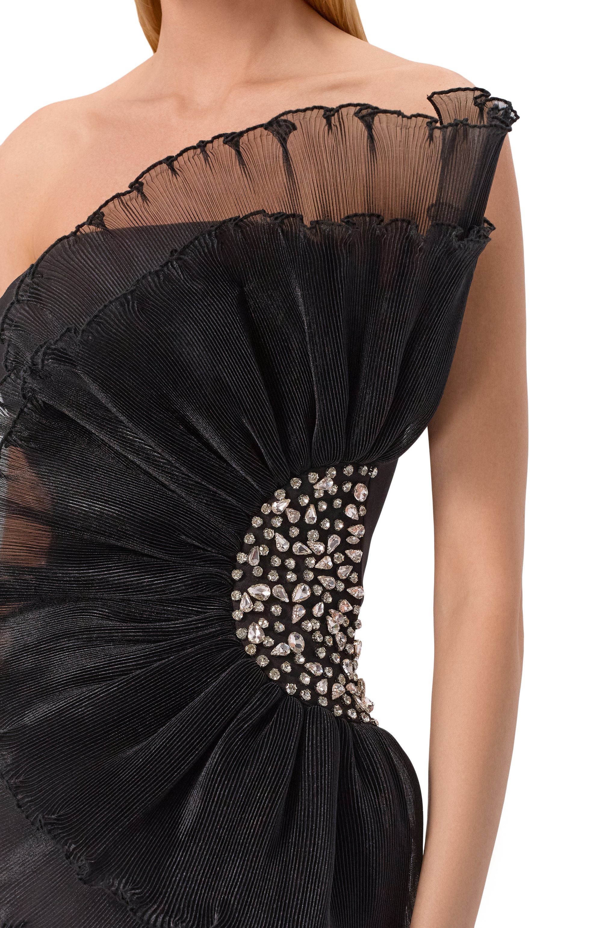 Платье с отделкой стразами SASHA KIM, арт. SK-00001767, фото 4