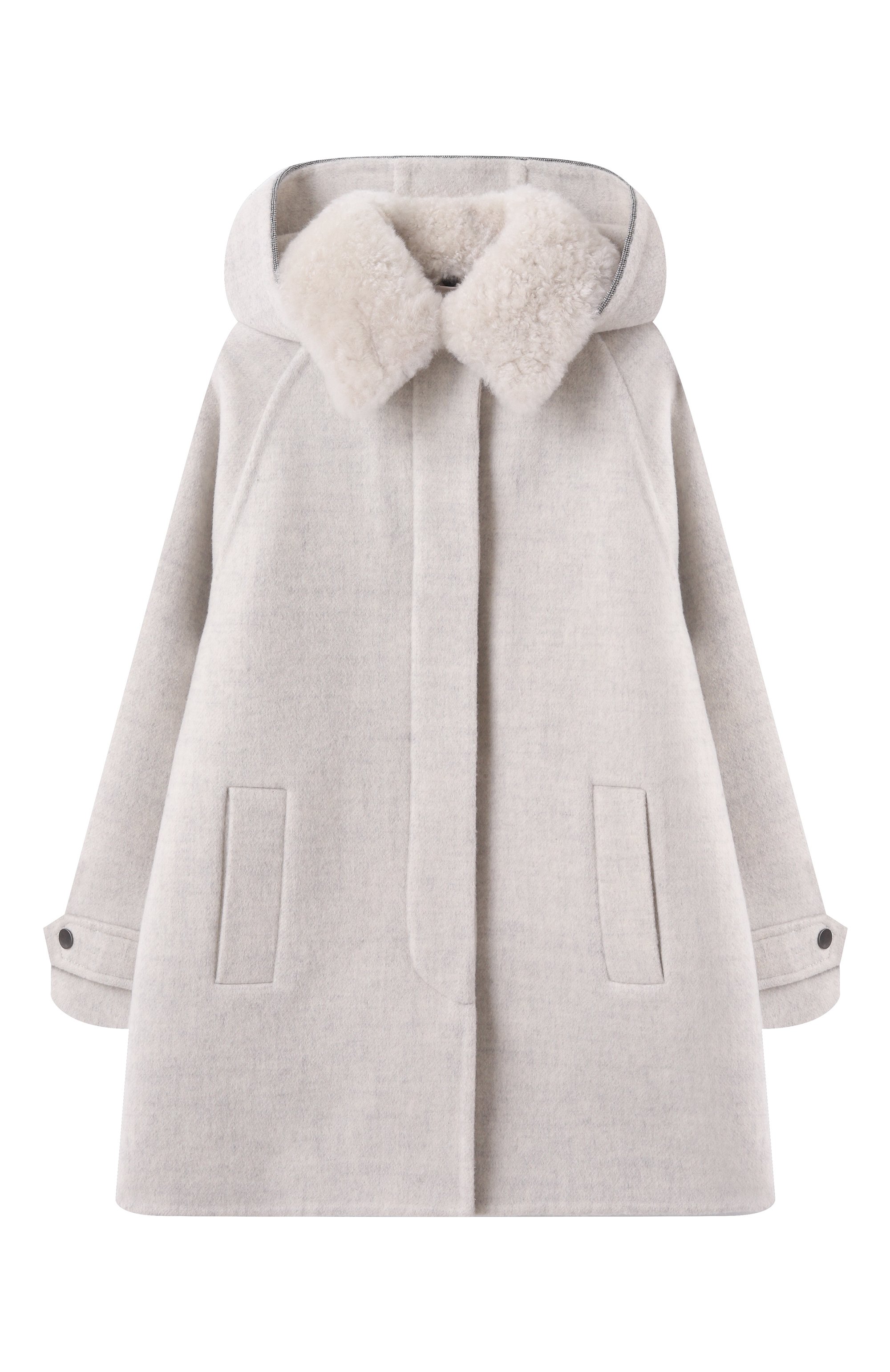 Пальто из шерсти и кашемира BRUNELLO CUCINELLI, арт. BD532K020B, фото 1