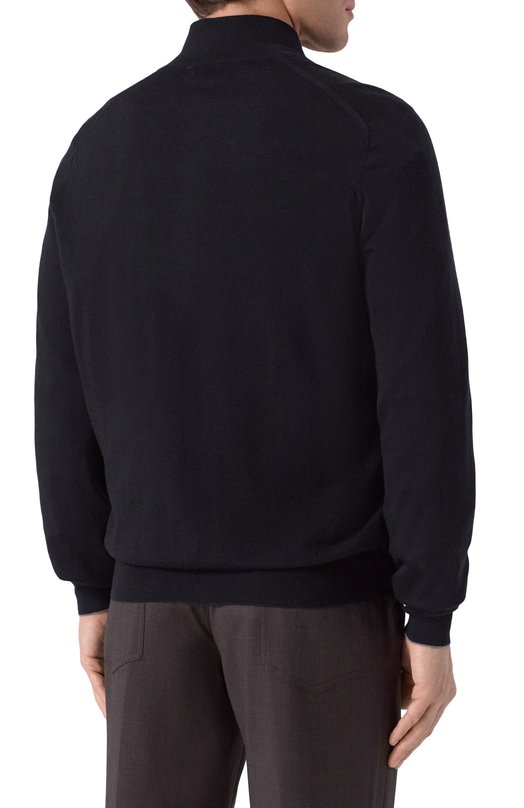 Кардиган из шерсти и кашемира Brunello Cucinelli M2400106 Чёрный  M2400106 Фото 4