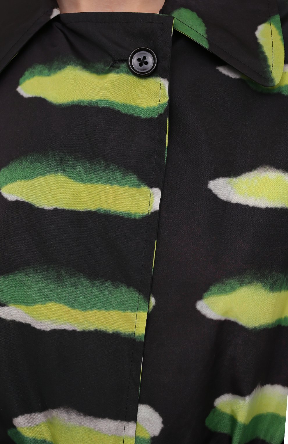 Плащ DRIES VAN NOTEN разноцветного цвета по цене 163000 руб., арт. 211-10240-2134, фото 5 Плащ DRIES VAN NOTEN, арт. 211-10240-2134, фото 5