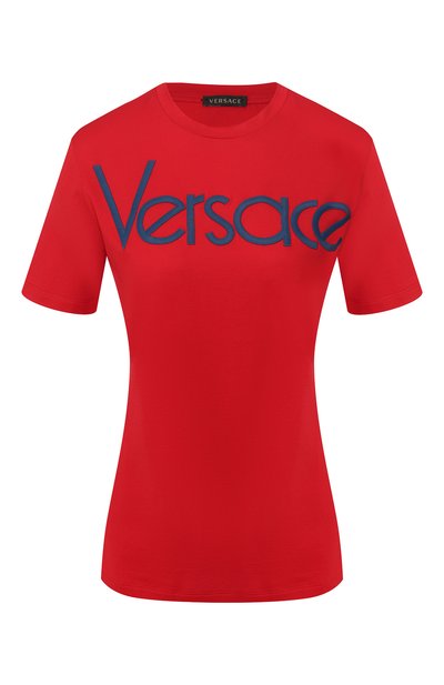 Женская хлопковая футболка VERSACE, арт. A83047/A201952