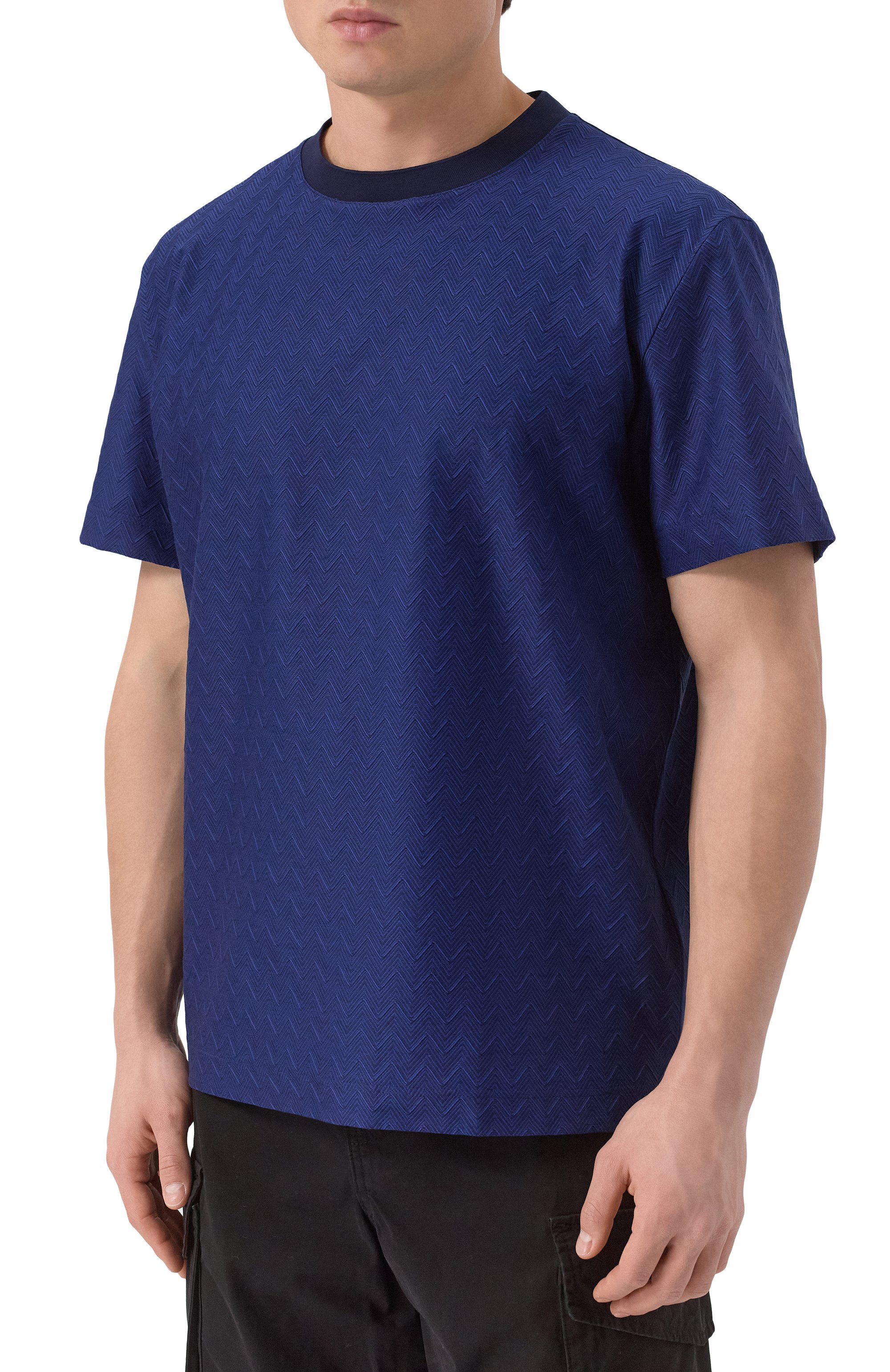 Хлопковая футболка MISSONI, арт. US25SL09/BJ00LJ, фото 3