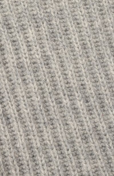 Кашемировый капор YVES SALOMON ENFANT светло-серого цвета по цене 19450 руб., арт. 24WEA009XXCARD, фото 3 Кашемировый капор YVES SALOMON ENFANT, арт. 24WEA009XXCARD, фото 3