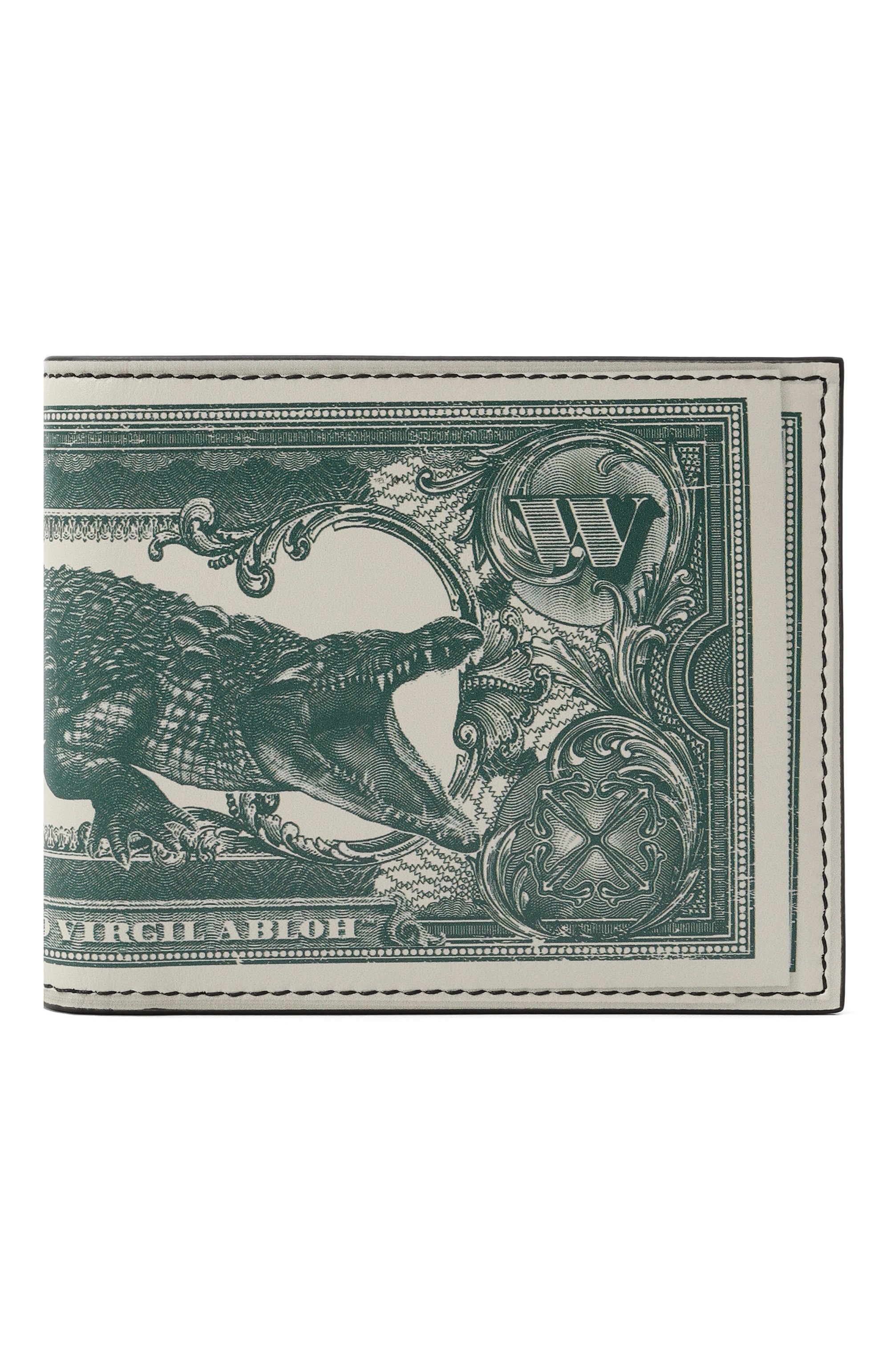 Кожаное портмоне OFF-WHITE, арт. 0MNC095S25LEA001, фото 1