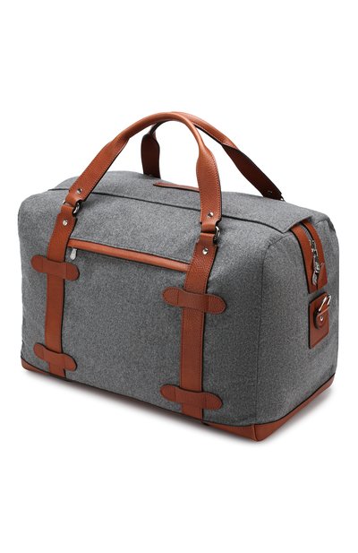 Дорожная сумка из смеси шерсти и кашемира BRUNELLO CUCINELLI, арт. MBFZU352, фото 3