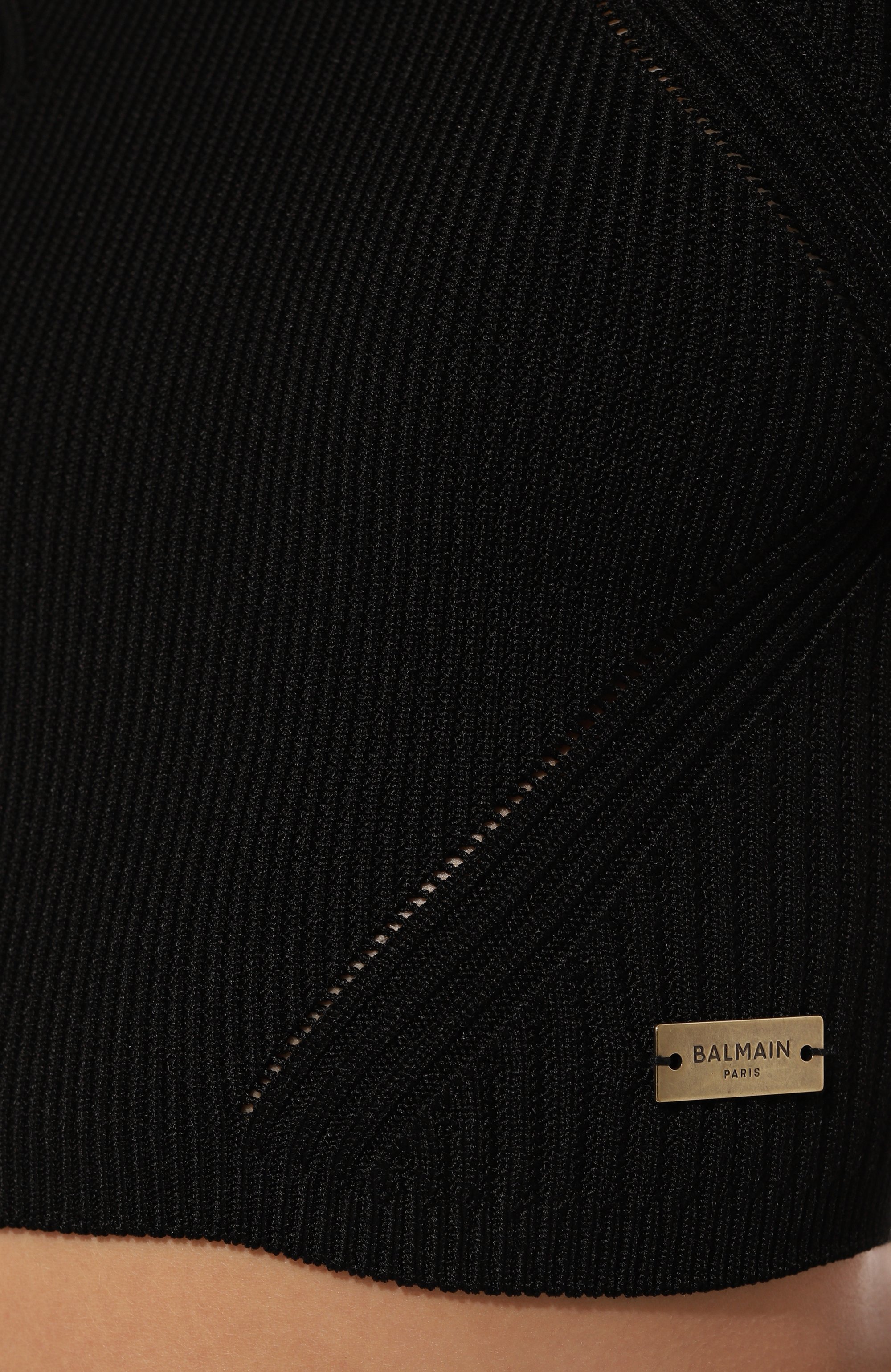 Топ из вискозы BALMAIN, арт. BF0AB356/KF24, фото 5