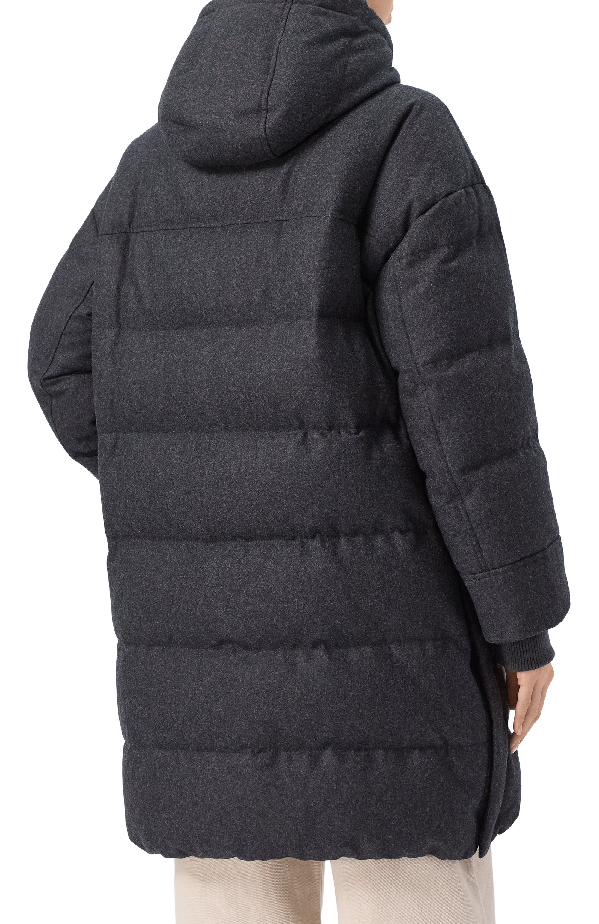 Шерстяной пуховик BRUNELLO CUCINELLI, арт. M038P9703, фото 4