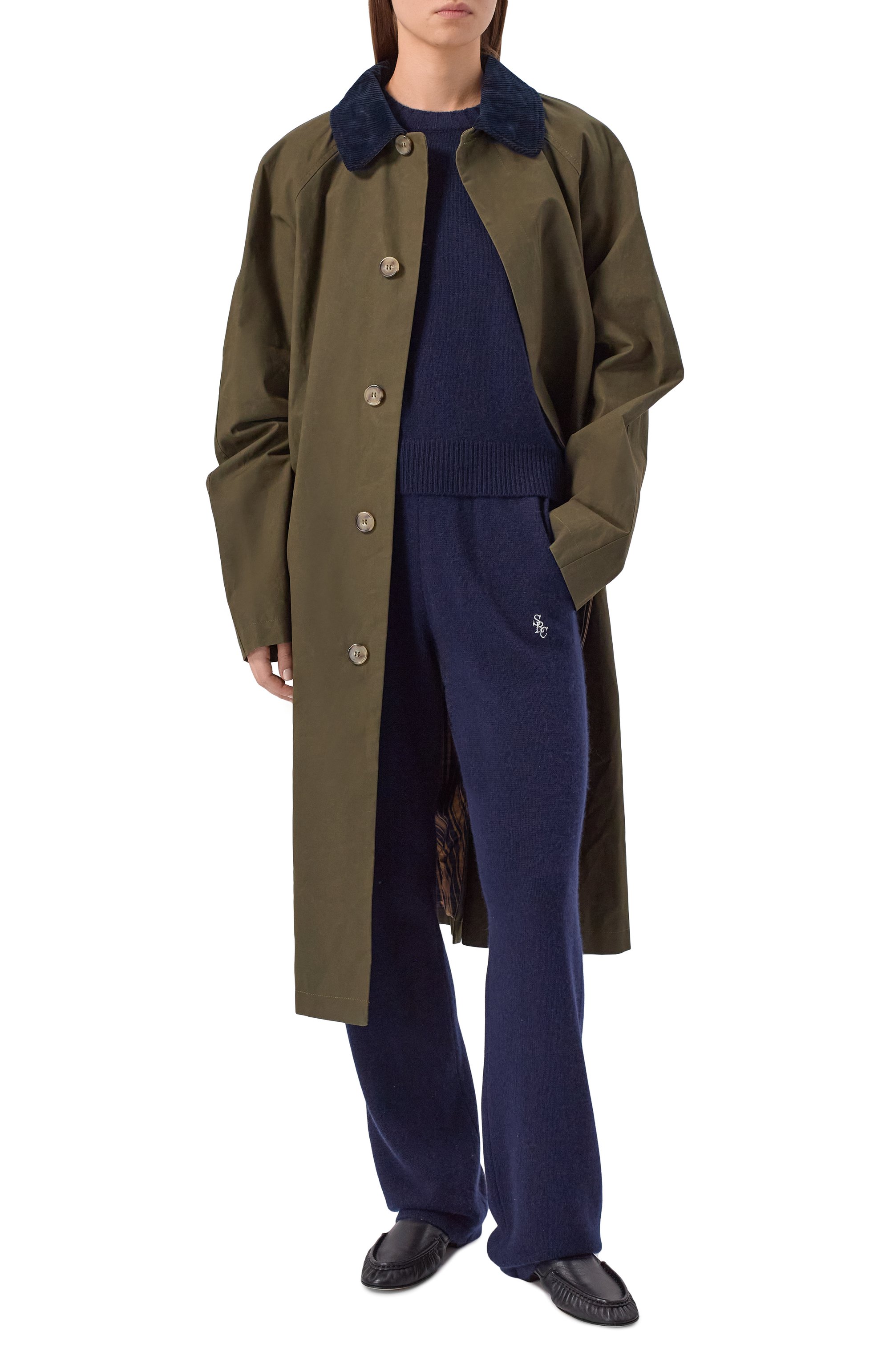 Пуловер из кашемира и шерсти SPORTY AND RICH, арт. WS01264302BL106, фото 2