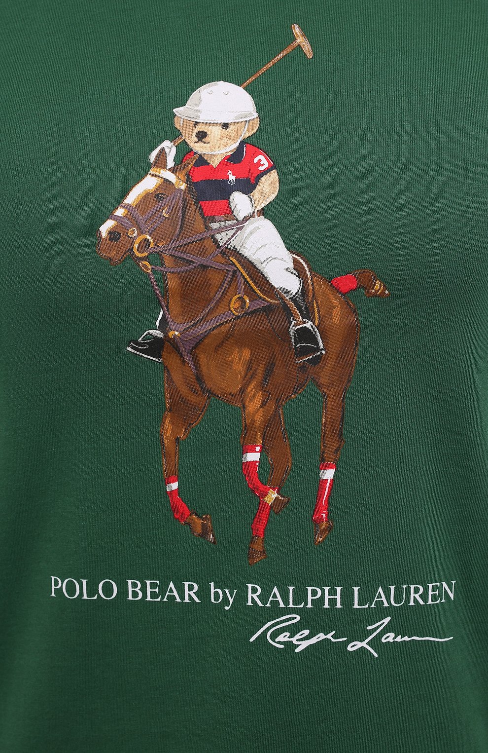 Хлопковая футболка POLO RALPH LAUREN, арт. 710853310, фото 5