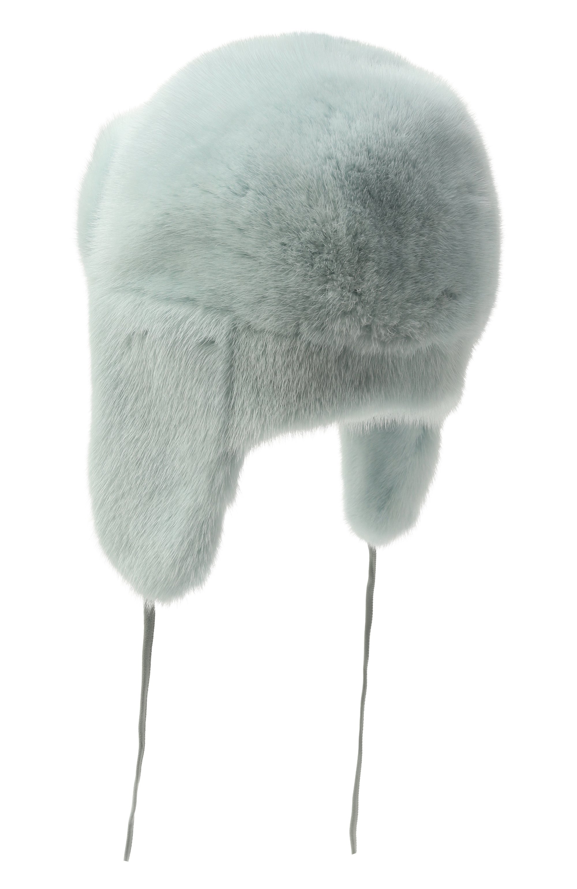 Норковая шапка-ушанка реми FURLAND бирюзового цвета по цене 80000 руб., арт. 0182400110292600000, фото 2 Норковая шапка-ушанка реми FURLAND, арт. 0182400110292600000, фото 2