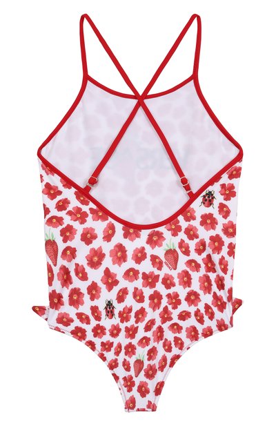 Слитный купальник VERSACE красного цвета по цене 27900 руб., арт. 1018705/1A13286, фото 2 Слитный купальник VERSACE, арт. 1018705/1A13286, фото 2