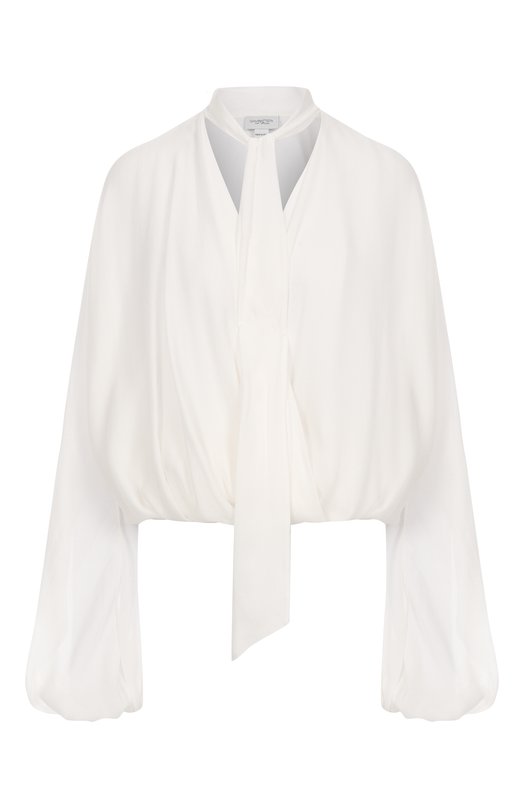 Шелковая блузка Giambattista Valli 25FWPVCL1104/59SAB Белый 25FWPVCL1104/59SAB