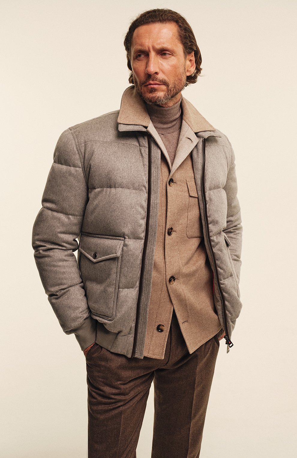 Шерстяная куртка-рубашка STEFANO RICCI, арт. M7J2300100/PI48HC, фото 6