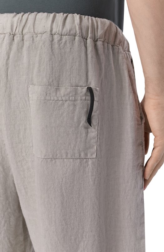 Льняные брюки Never Enough 2B5M021-495/MPA058 Серый  2B5M021-495/MPA058 Фото 5