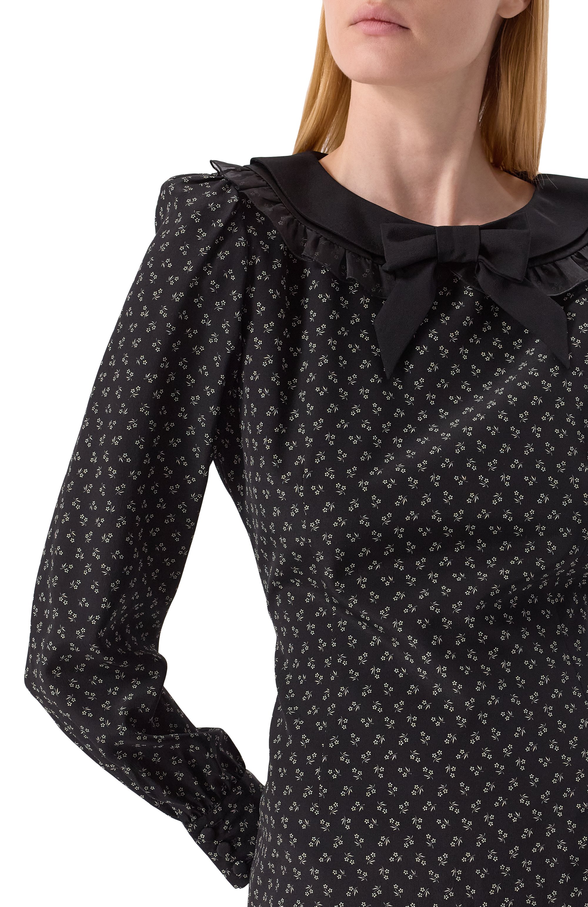 Шелковое платье ALESSANDRA RICH, арт. FABX3991-F4486, фото 5