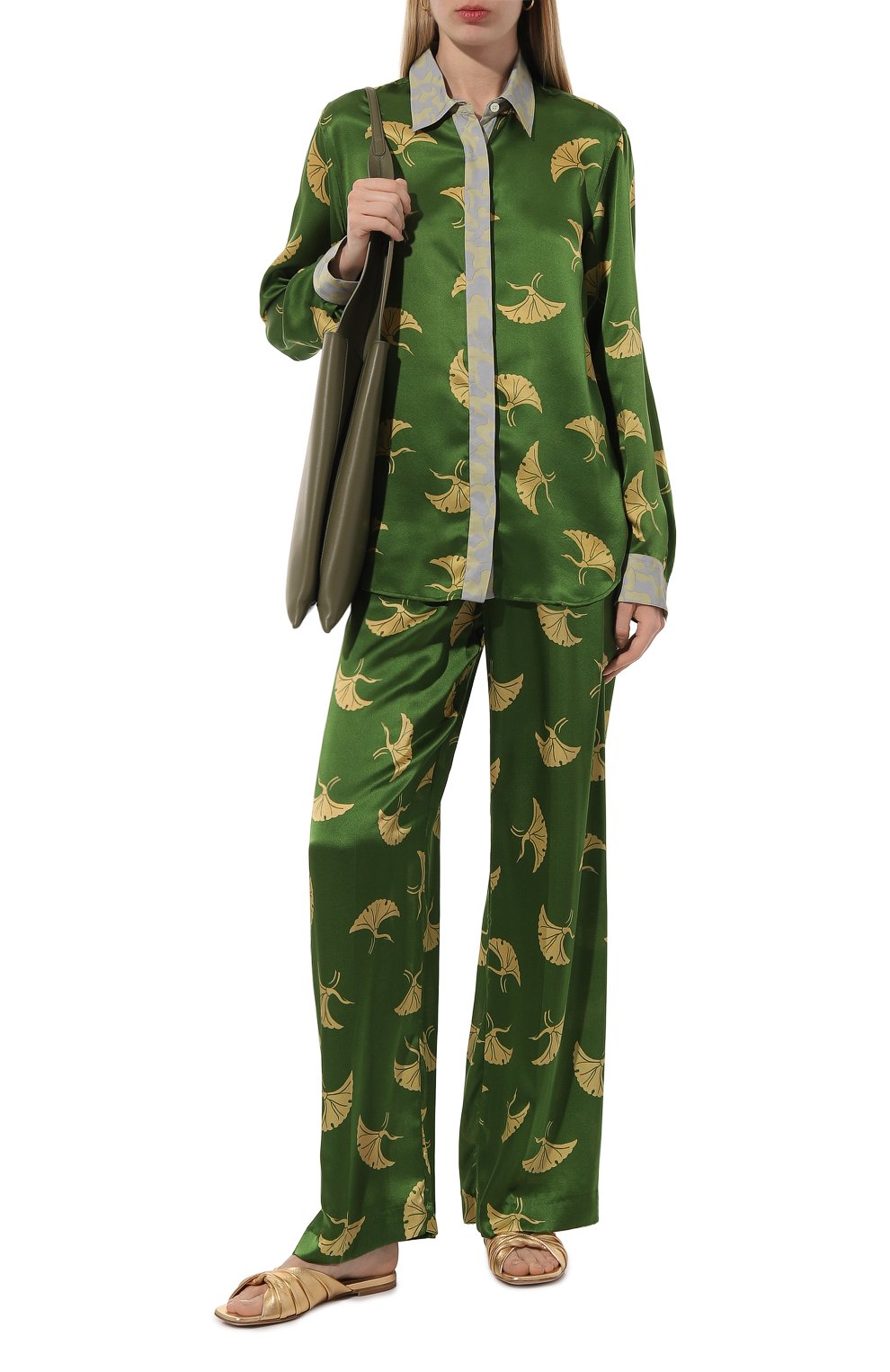 Кожаные шлепанцы selene GIANVITO ROSSI, арт. G10004.05CU0.NPSMEK0, фото 2