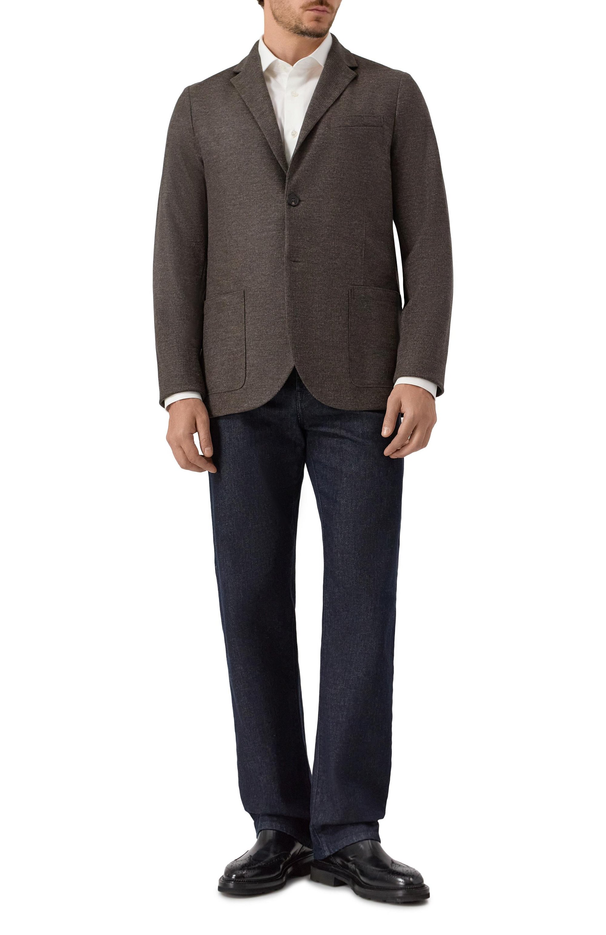 Шерстяной пиджак HARRIS WHARF LONDON, арт. CL8P22MVA_, фото 2