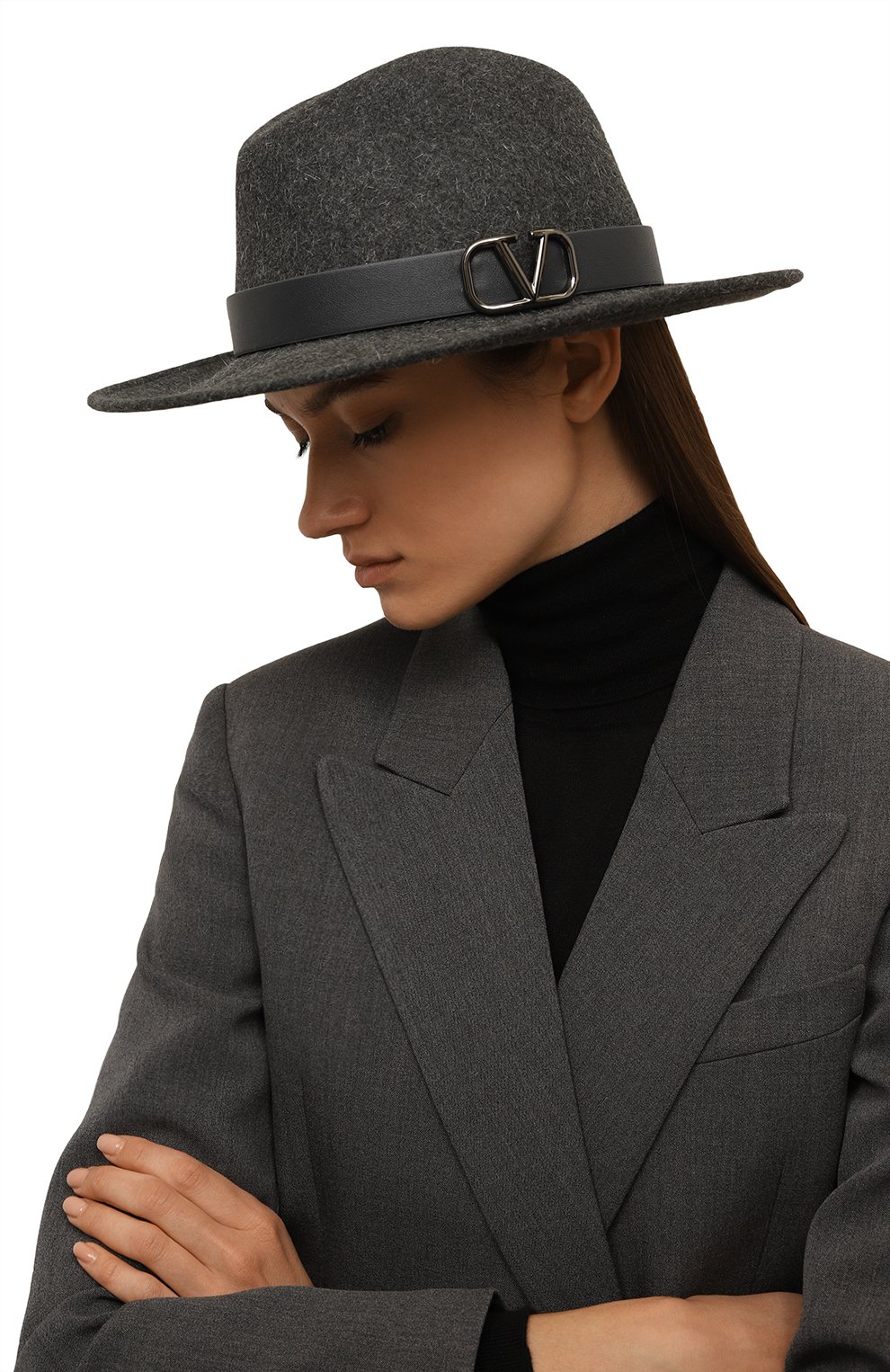 Фетровая шляпа vlogo signature VALENTINO, арт. 5W2HAA26/HGH, фото 2