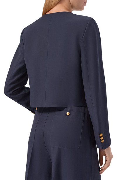 Жакет из вискозы и льна P.A.R.O.S.H., арт. D420433G/RAISA26, фото 4