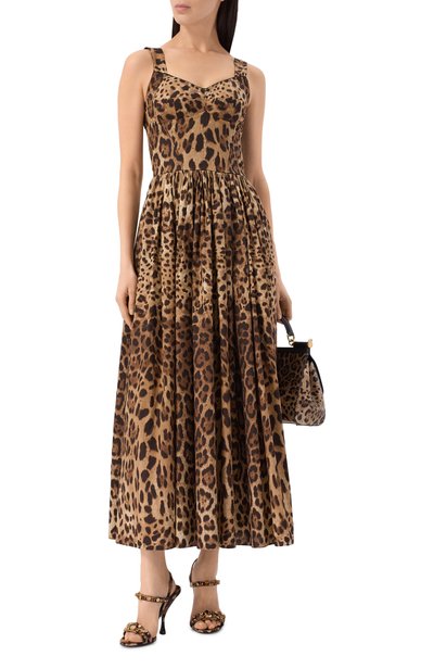 Хлопковое платье DOLCE & GABBANA, арт. F6TTHT/HS5E3, фото 2