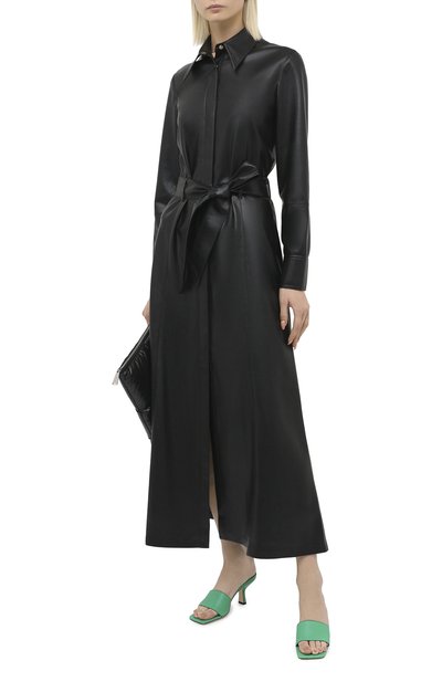 Кожаные мюли BY FAR, арт. 20PFDYSEMGRL, фото 2