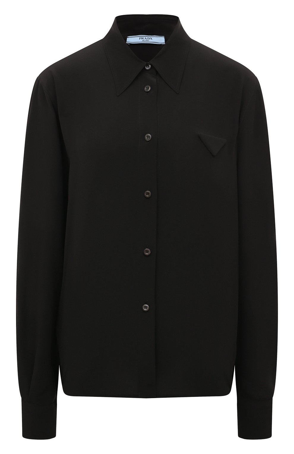 Шелковая рубашка PRADA, арт. P473F-1H51-F0002-221, фото 1