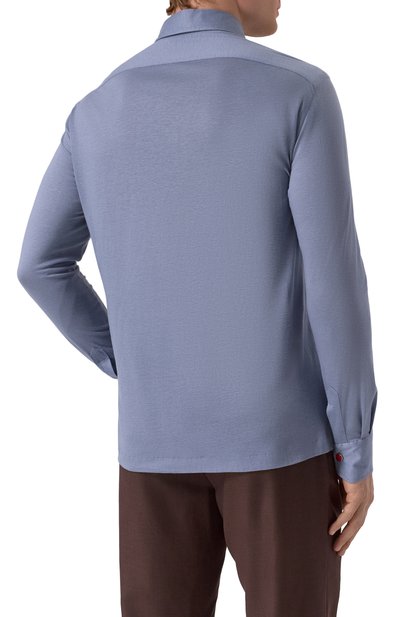 Поло из лиоцелла и хлопка KITON, арт. UMCP0SH0924204, фото 4