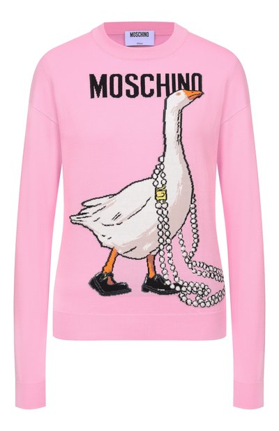 Женский хлопковый пуловер MOSCHINO, арт. V0918/0502