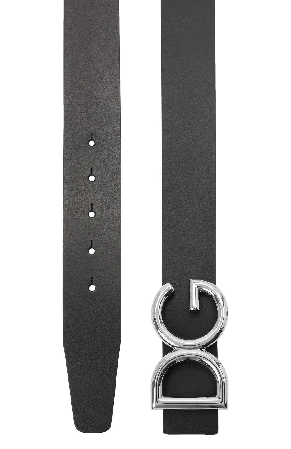 Кожаный ремень DOLCE & GABBANA черного цвета по цене 43000 руб., арт. BC4246/AC493, фото 2 Кожаный ремень DOLCE & GABBANA, арт. BC4246/AC493, фото 2
