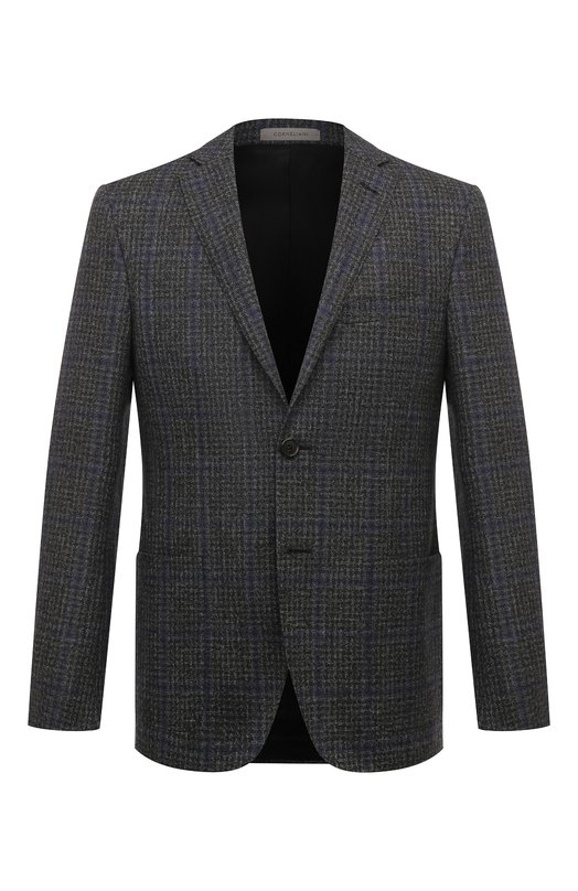 Шерстяной пиджак Corneliani 946002-9416454 Серый 946002-9416454
