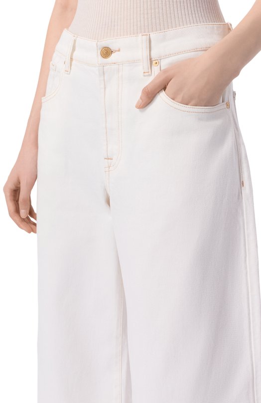 Джинсы Bonnie 7 For All Mankind 7U121D52-MKY Белый  7U121D52-MKY Фото 5