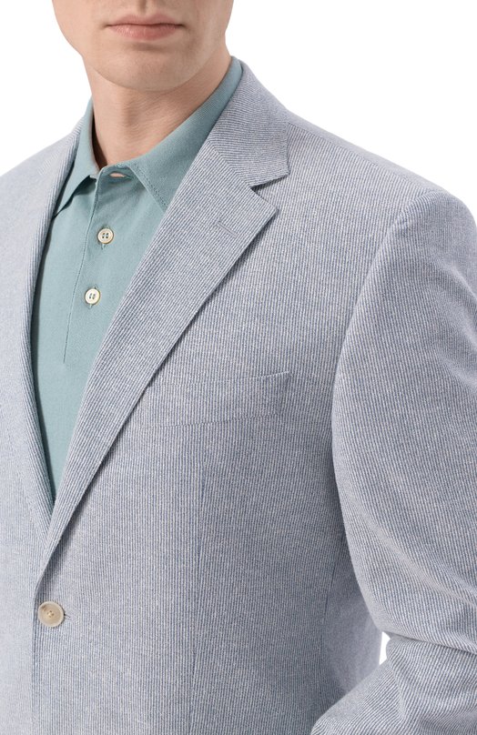Костюм из вискозы и хлопка BOSS 50561822 Голубой  50561822 Фото 6