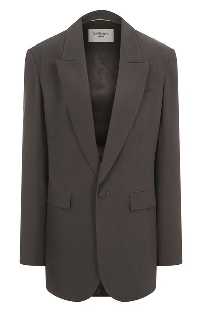 Женский шелковый жакет SAINT LAURENT, арт. 805576/Y7I21