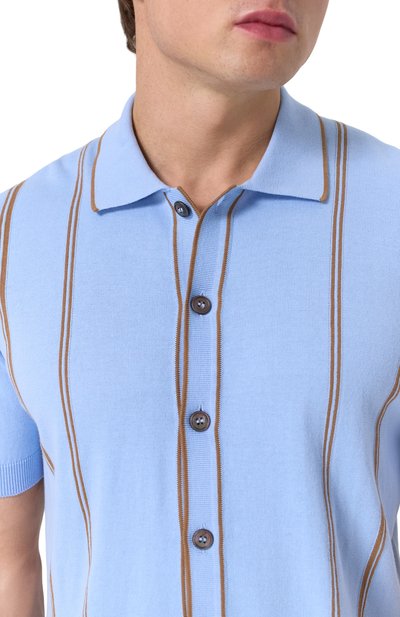 Хлопковая рубашка GRAN SASSO, арт. 59135/18041, фото 5