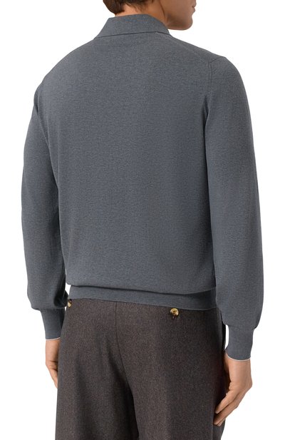 Хлопковое поло BRUNELLO CUCINELLI, арт. M29800135, фото 4