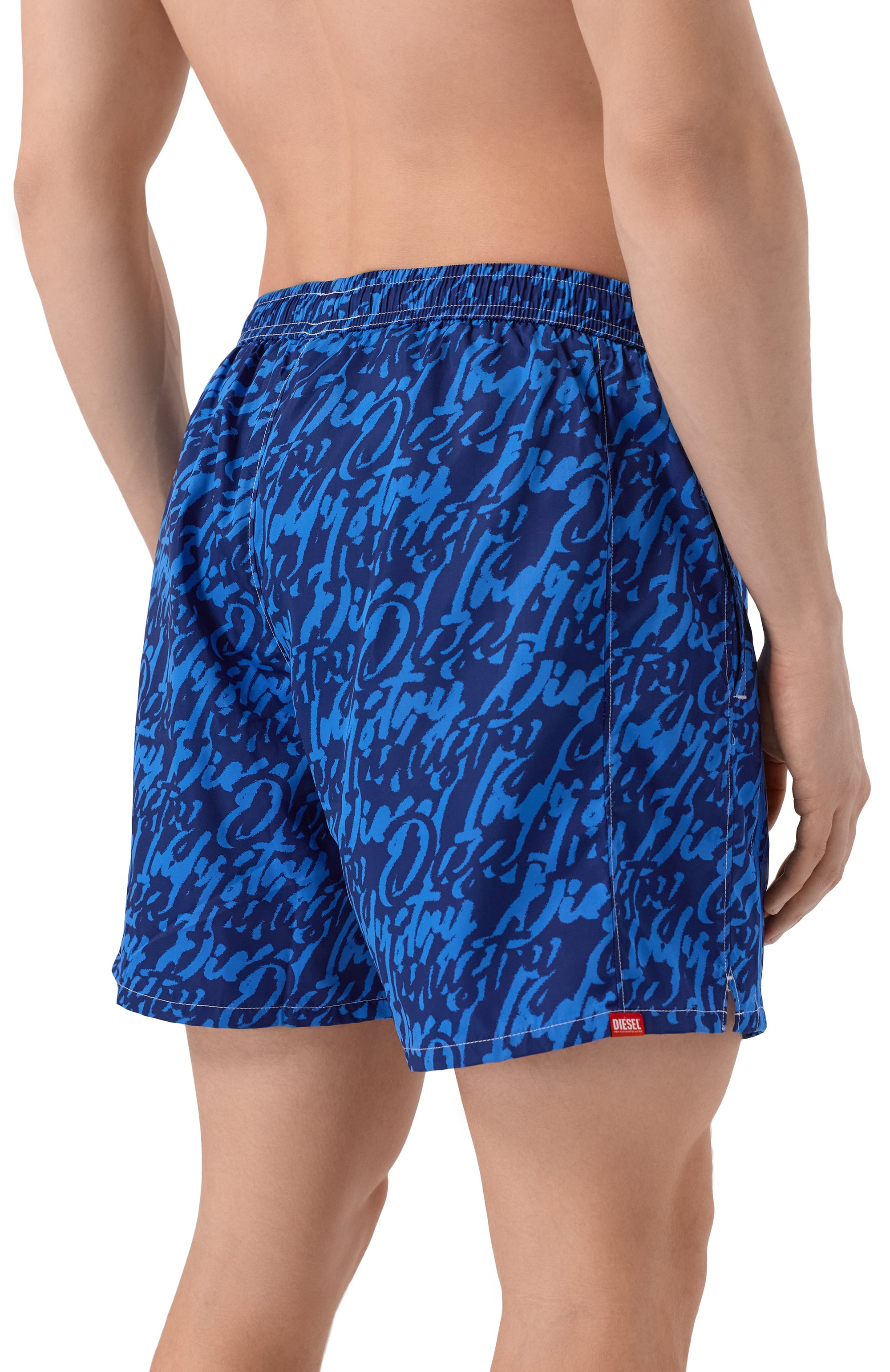 Плавки-шорты DIESEL синего цвета по цене 10550 руб., арт. A20526/0EGDN, фото 3 Плавки-шорты DIESEL, арт. A20526/0EGDN, фото 3