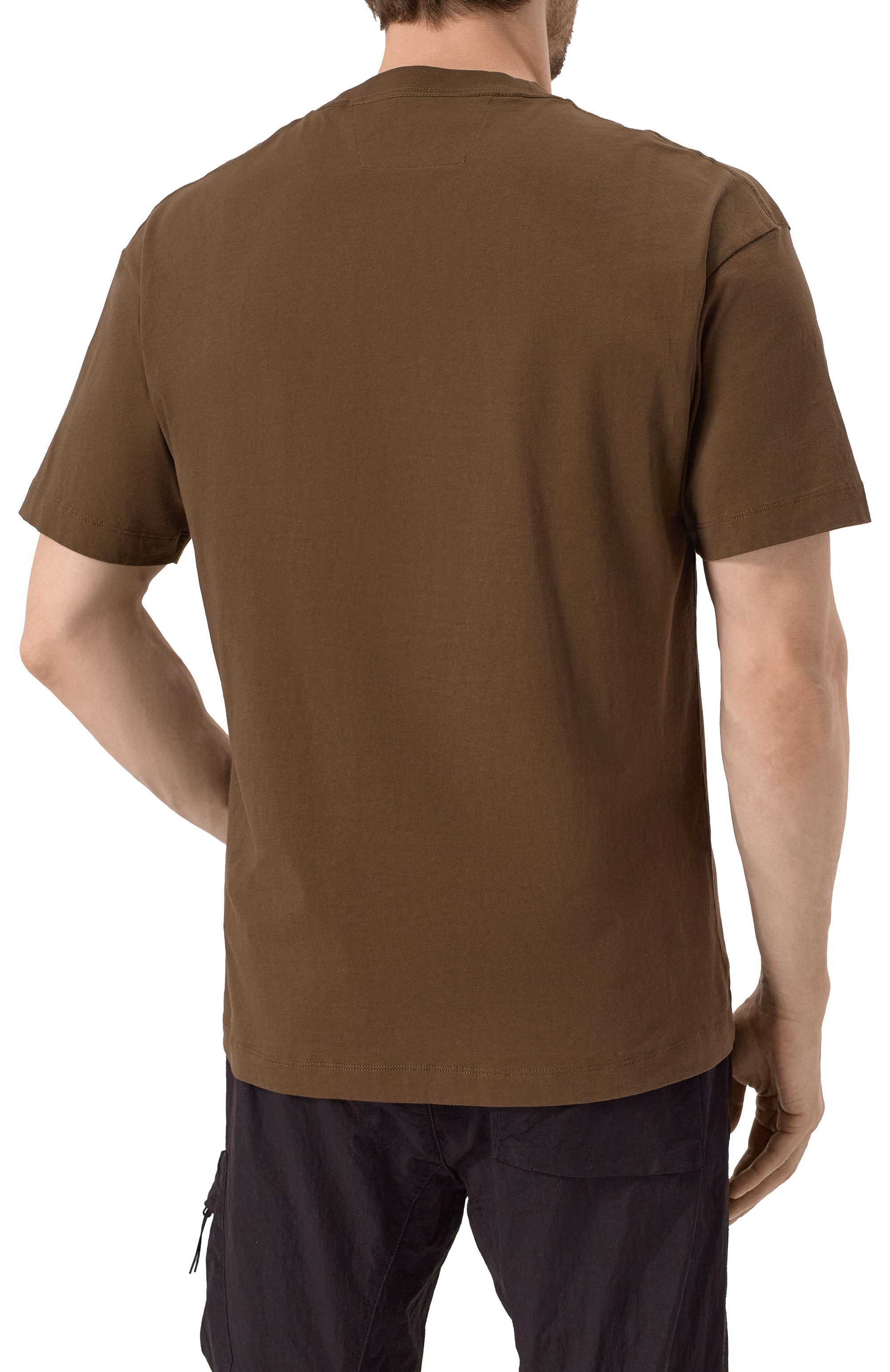 Хлопковая футболка C.P. COMPANY, арт. 18CMTS177A005100W, фото 4