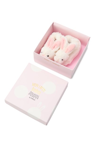 Пинетки-погремушки зайчик DOU DOU ET COMPAGNIE, арт. DC1308, фото 5