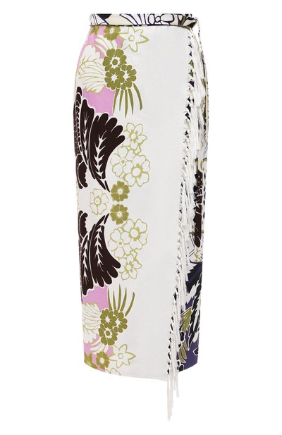 Хлопковая юбка VALENTINO, арт. VB3RA7J16AN, фото 1