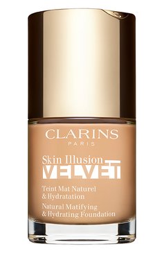 Увлажняющий тональный крем с матовым покрытием skin illusion velvet, 108.3n organza (30ml) CLARINS  цвета, арт. 80079900 | Фото 1 (Региональные ограничения белый список (Axapta Mercury): Не про�ставлено; Финишное покрытие: Матовый; Нос: Не проставлено; SPF фильтр: Минимальный (0-5))