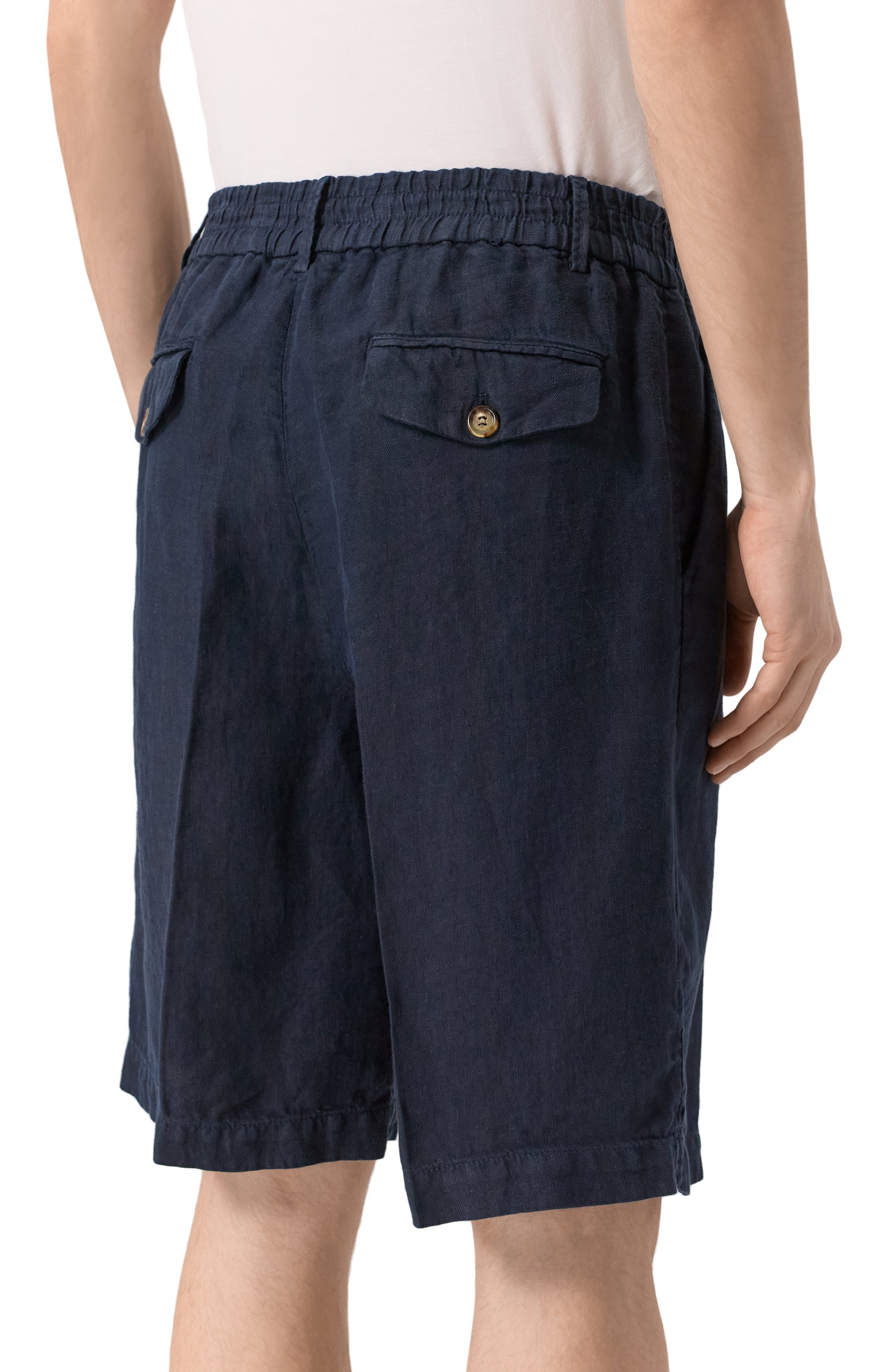 Льняные шорты BRUNELLO CUCINELLI, арт. M243DU0065, фото 4