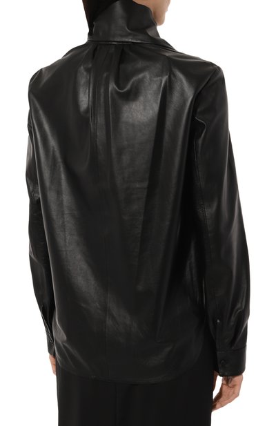 Кожаная блузка PETAR PETROV, арт. F24LB2, фото 4