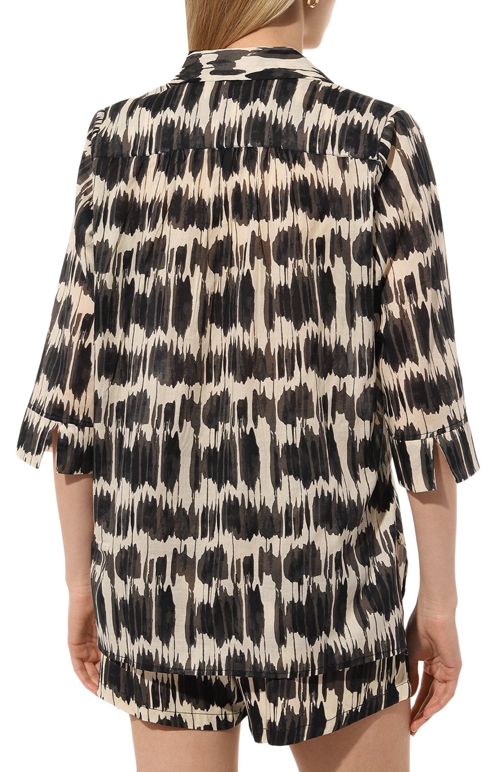 Хлопковая рубашка DNUD PARIS разноцветного цвета по цене 28280 руб., арт. B2515, фото 4 Хлопковая рубашка DNUD PARIS, арт. B2515, фото 4