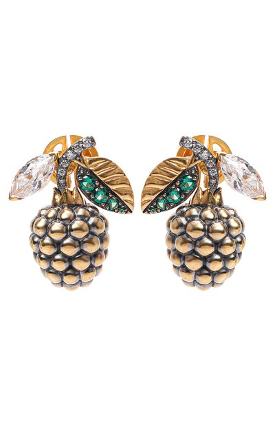 Женские серьги strawberry QUEENSBEE, арт. 202403