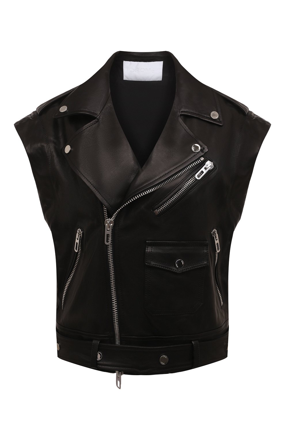 Кожаный жилет DROME, арт. DPD3175P/D1098P, фото 1