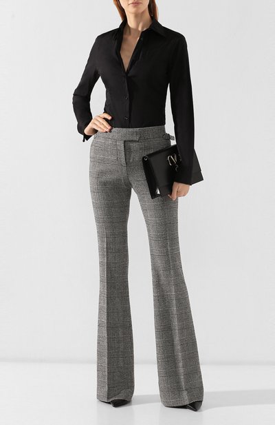 Брюки из смеси шерсти и шелка TOM FORD, арт. PAW264-FAX552, фото 2